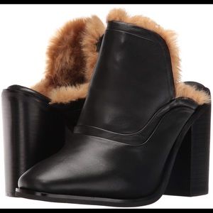 Sol Sana Faux Fur Fever Mules